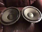 414-16b Ohm Lansing Pair Cloth 12- Surrounds Altec 16 Woofers