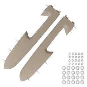 Omozone P-0830 Upgraded Door Armrest Repair Kit Left Driver And Right Passenger Left&right Tan