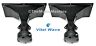 One Pair 4x10 Inch Piezo Flush Mount Horn Tweeters Home Car Pro Studio Speakers