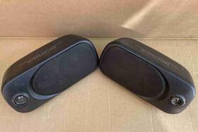 12-1724 Optimus Radio Shack 3-way Bass Reflex Speakers Pair No. 15 Watt 4 Ohm