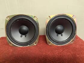 12130 Optimus Pro Cs5 Center Speaker 5 Inch Woofers Fresh Foam 10 Ohm Tested