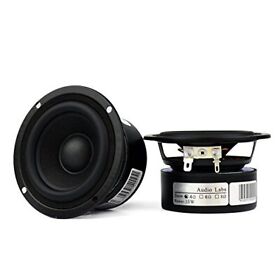 A18022 Pack Of 2 Full Range Bookshelf Speaker 3 Inch 8 Ohm Anti-magnetic Hifi