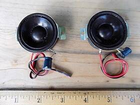 Ss-shpx9 Panasonic C1601 Sony 6 Inch Speaker Tweeter Pair 5 Ohm
