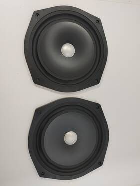 Eas-20py97s Panasonic Eas20py97s Thruster Passive Radiators 8 Inch Japan Set Of 2 Clean And Ready