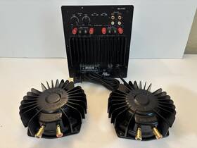 300-9002 Parts Express Dayton Audio Sa100 With 2 Aura Pro Bass Shakers Bundle