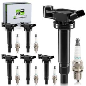 B0c23fv25n Partszen Uf267 Ignition Coil Pcak 4589 Spark Plug Fit For Toyota Camry Sienna