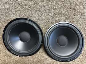 Peerless 702548317279 Woofer 10 Inch 8 Ohm Pair Works Tested