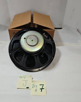 25761012ad12250w8 Philips Speaker Woofer 8 Ohms 12 Inch 2422 257 61012 Ad 12250/w8 Working