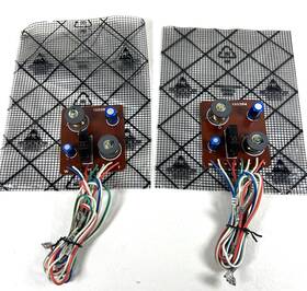 Cs-a5000 Pioneer 130394 Vintage Speaker Used Part - Pair Of Crossovers