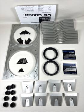 Cs-c9900 Pioneer 140183 Speaker 61-piece Part Set Trim Flange Port Screw And Misc