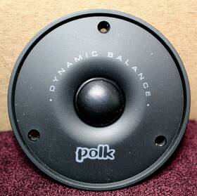 890325 Polk Dynamic Balance Tweeter - Removed From R10 Bookshelf Speaker Tested