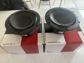 Ptt6.5m08-nfa-01a Purifi 6.5 Inch True Midrange 1 Pair Pristine Condition