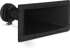 Pyle 163120507443 4x10 Inch Horn Tweeter Speaker - Heavy Duty 200 Watt High Power Black