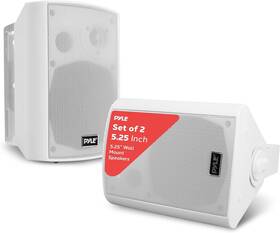 Pdwr51btwt Pyle Wall Home Speaker System Active Passive Pair Wireless Bluetooth