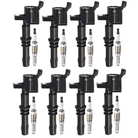 B085rpyfbm Qvdx High Power Iridium Spark Plugs And Ignition Coil Pack Of 8 Easy Fitting