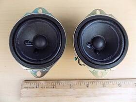 N93445-a Rca 2.5 Inch 4 Ohm Watt Micro Full Range Speaker Pair