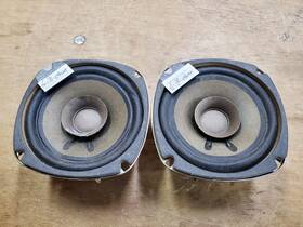 40-1284c Realistic 2 Full Range Acoustic Suspension 5 Inch Speaker Drivers