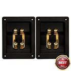 Rgt-3100-2 Goldwood Speaker Box Double Terminal Cups Rectangular Power 849155054762