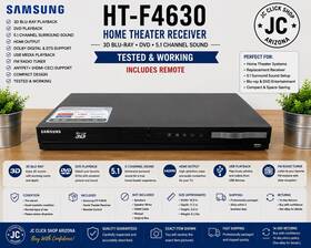 Samsung Ht-f4630 3d Blu-ray Home Theater Receiver Hdmi Usb With Remote Tested