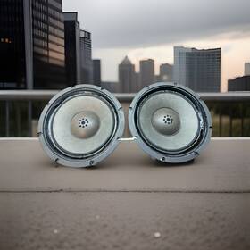 W-150 Sansui Pair 12 Inch Woofers 8 Ohm 50 W Japan Tested Working Vintage Speakers