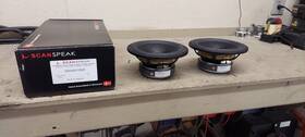 4531g00 Scan-speak 18w/4531g00 Scanspeak Woofer 4 Ohm