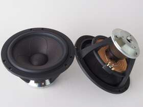 18wu8741t00 Scan-speak Pair Of 18wu/8741t00 Illuminator 7 Paper Cone Audiophile Woofers