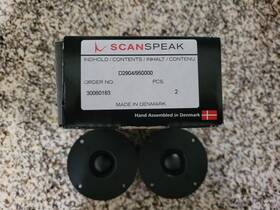 D2904 Scan-speak D2904/950000 New Matched Pair