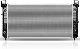125795-5206-1115539371 Scitoo Automotive Replacement Engine Radiators For 2002-2014 Cadillac Escala