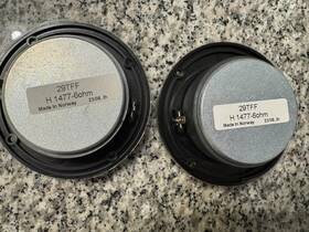 29tff Seas - H 1477 6 Ohm Coated Fabric Dome Tweeter Pair