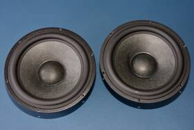 W17rc38-8 Silver Flute 6.5 Inch Woofers Pair Audiophile Diy Exc