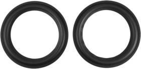 Socobeta7sq12cggmo Socobeta 2pcs 8-inch Rubber Perforated Subwoofer Surround Rings For Speaker Repair