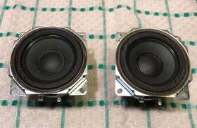 1-825-771-11 Sony 3 Inch Replacement Tv / Av Speaker # Pair Cloth Surrounds