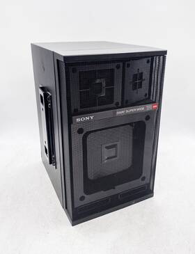 Apm-158 Sony 1 Speaker Left 3 Way Super Wide System - Tested Rare Japan