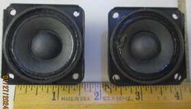Cm6908 Sony Cm6914 40mm Tweeter Pair Designed High Freq. Universal Or Bravia And