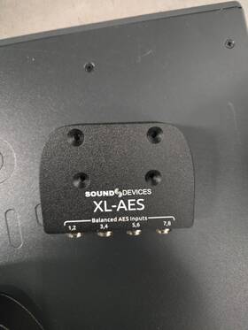 Aes3 Sound Devices 854454006589 Xl-aes 8-channel Input Expander For Scorpio 888 883 Recorders