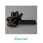 Sp-1200 Vintage Logo Grille Metal Emblem .1974 Speakers Sansui