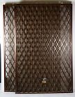 Sp-5500x Pair Grills Sansui Wood Lattice Speaker
