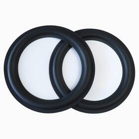 166-n6-t65 Spathiphyllum 2pcs 6 Inch / 156mm Rubber Speaker Foam Edge Surround Rings Parts For