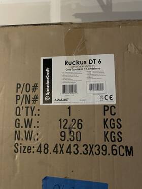 Asm33607 Speakercraft Speaker Craft Ruckus Dt 6 Landscape