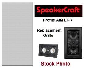 Grl54600-2 Speakercraft Profile Aim Lcr 1 3 Or 5 Replacement Grille - 17 Inch X 9