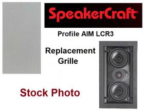 Grl74300-2 Speakercraft Profile Aim Lcr3 Replacement Grille - 9 Inch X 4.5