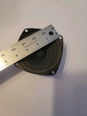 W-204-8s Ss Audio - Simply Speakers 4 Inch Mid Bass Laminated Cone Foam Edge 8 Ohm