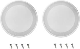 Sycziohu 445023878862 2 Pcs 6.5 Inches Ceiling Speaker Grille Cover Home Decorative Mesh