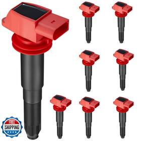 Sykrss B0f1czf9c9 8-pack Uf660 Ignition Coils Compatible Porsche Cayenne 2008-2018