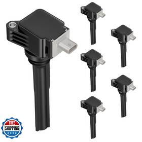 Sykrss B0f1d3v7sg 6-pack Uf826 Ignition Coils Compatible Ford F-150 Expedition Gt