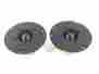 T03-0614-08 Kenwood Pair 2 Tweeter Speakers Large Driver Magnets