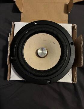 W5-2143 Tb Speakers Two 6 In Fullrange Speaker Driver 8 Ohm Universal Compatible