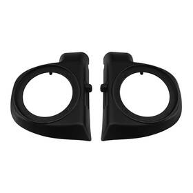 Us-xf2906e12-mb-a003 Tcmt 6.5 Inch Fairing Lower Speaker Boxes Fits For Harley Touring 5 Matte Black