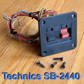 Sups87-2 Technics Sb-2440 Replacement 3 Way Speaker Crossover And Terminal Connection