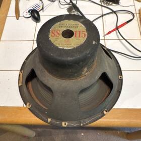 Ss-115 The Standel Co. Ss 115 Transducer Speaker Driver 8 Ohm System-designed
